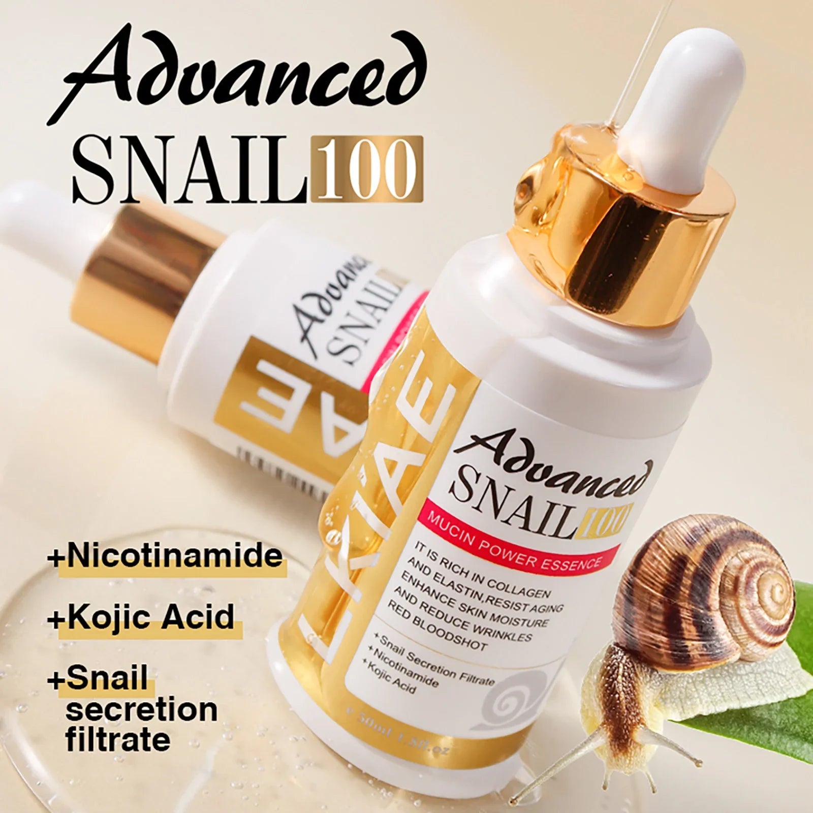 LKIAE Whitening Aloe Serum