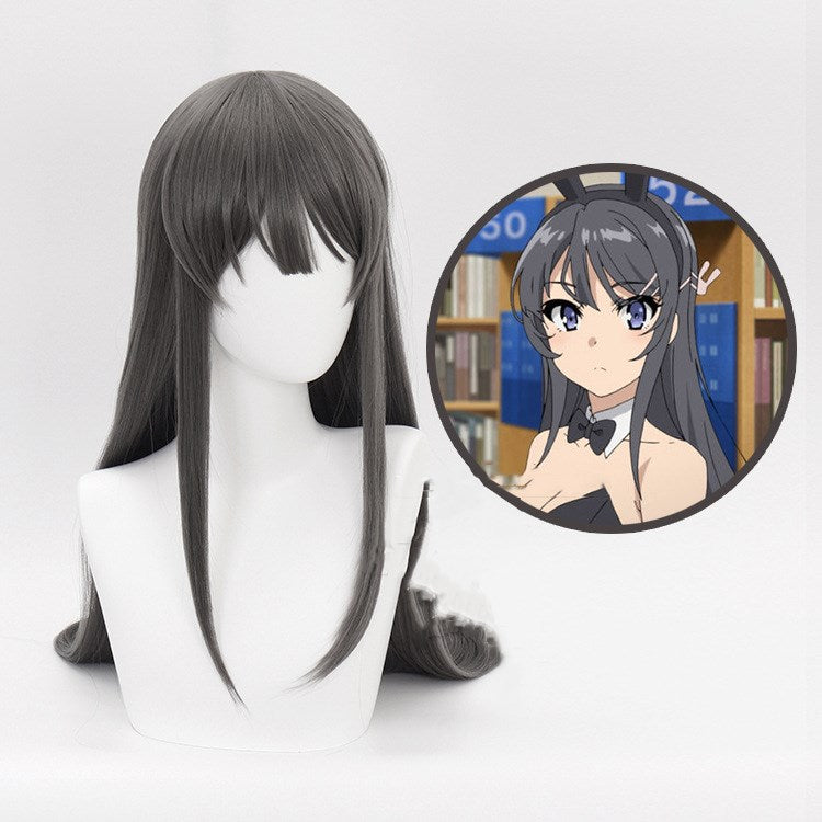 Mai Sakurajima Bunny Girl Senpai Cosplay Wig