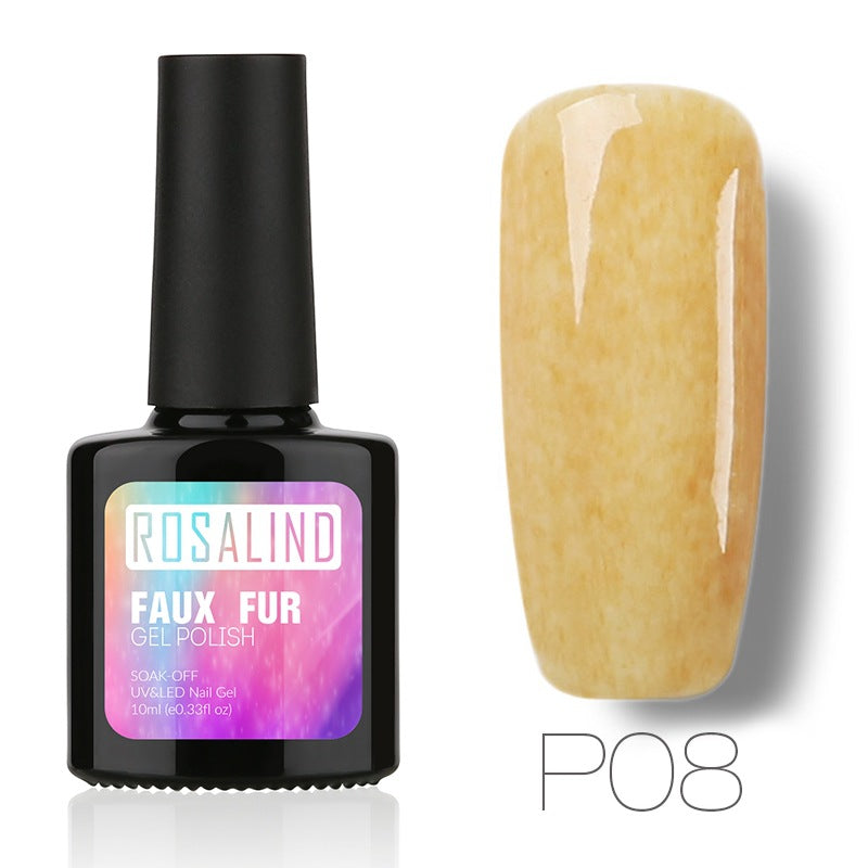 Nail Rubber Fur Nail Polish