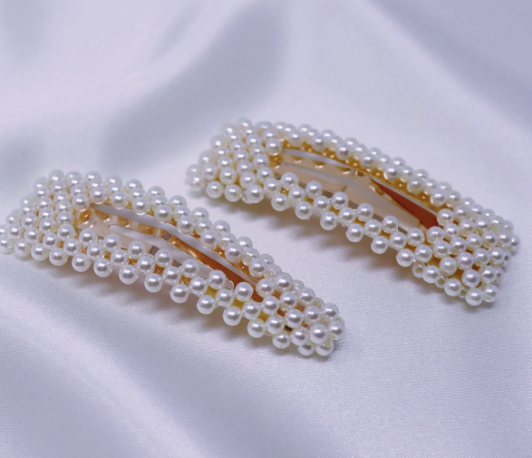 Pearl And Crystal Hairpins | Hair Accessories